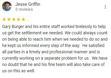 Review of the Month Jesse Griffin | St. Louis Personal Injury Lawyers | Car Accident Attorney Missouri and Illinois
